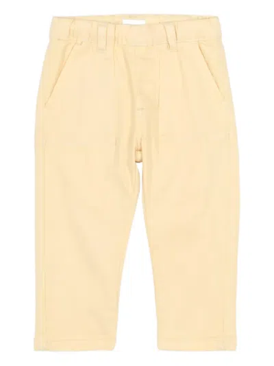 Trussardi Junior Babies' Logo-patch Trousers In Neutral