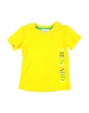 Trussardi Junior Babies'  Man T-shirt Yellow Size 3 Cotton