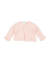 Trussardi Junior Newborn Girl Cardigan Light Pink Size 3 Cotton