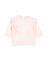 Trussardi Junior Newborn Girl Sweatshirt Light Pink Size 3 Cotton In Pink