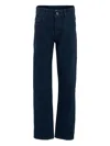 Trussardi Junior Pocket Trousers In Blue