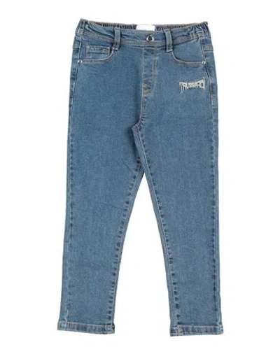 Trussardi Junior Babies'  Toddler Boy Jeans Blue Size 5 Cotton, Elastane