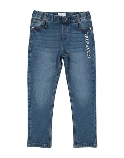 Trussardi Junior Babies'  Toddler Boy Jeans Blue Size 6 Cotton, Elastane