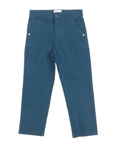Trussardi Junior Babies'  Toddler Boy Pants Blue Size 5 Cotton, Elastane