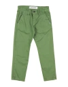 Trussardi Junior Toddler Boy Pants Military Green Size 6 Cotton, Elastane In Green