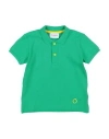 Trussardi Junior Babies'  Toddler Boy Polo Shirt Green Size 6 Cotton
