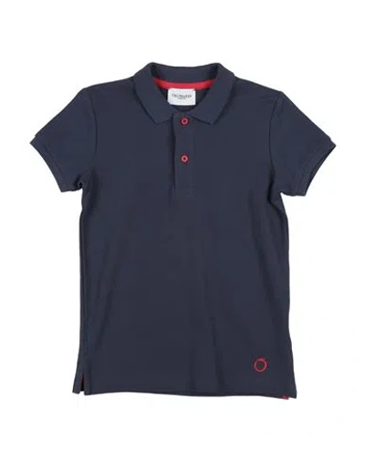 Trussardi Junior Babies'  Toddler Boy Polo Shirt Navy Size 6 Cotton