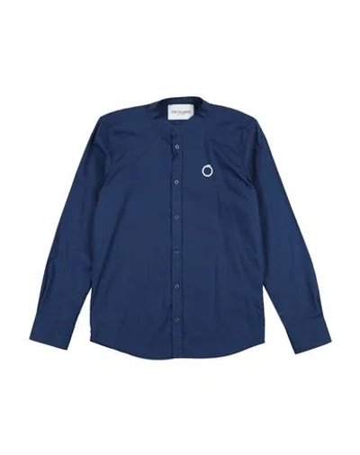 Trussardi Junior Babies'  Toddler Boy Shirt Blue Size 6 Cotton