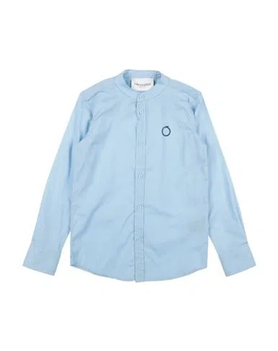 Trussardi Junior Babies'  Toddler Boy Shirt Sky Blue Size 6 Cotton