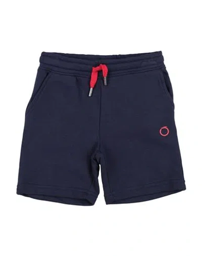 Trussardi Junior Babies'  Toddler Boy Shorts & Bermuda Shorts Midnight Blue Size 6 Cotton In Black