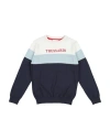 Trussardi Junior Toddler Boy Sweater Navy Size 6 Cotton In Multi