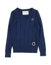 Trussardi Junior Toddler Boy Sweater Navy Size 6 Viscose, Nylon In Navy