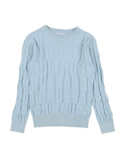 Trussardi Junior Babies'  Toddler Boy Sweater Sky Blue Size 6 Cotton