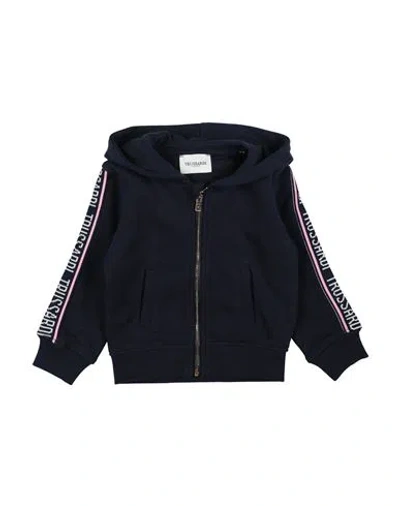 Trussardi Junior Babies'  Toddler Boy Sweatshirt Midnight Blue Size 6 Cotton, Polyester