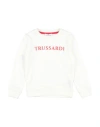Trussardi Junior Toddler Boy Sweatshirt Off White Size 6 Cotton In White