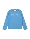 Trussardi Junior Babies'  Toddler Boy T-shirt Light Blue Size 3 Cotton