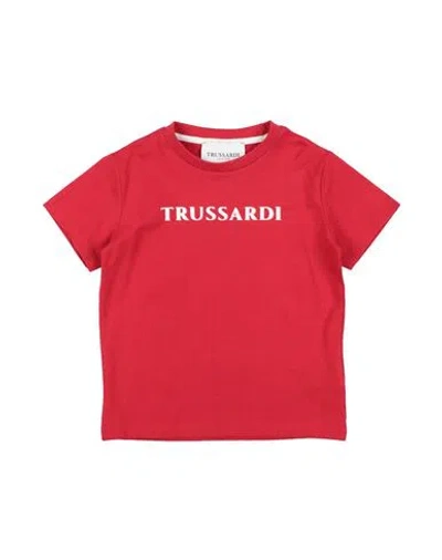 Trussardi Junior Babies'  Toddler Boy T-shirt Red Size 6 Cotton
