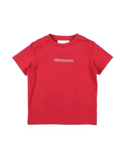 Trussardi Junior Babies'  Toddler Boy T-shirt Red Size 6 Cotton