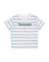 Trussardi Junior Toddler Boy T-shirt Sky Blue Size 6 Cotton In Blue