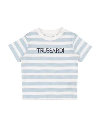 Trussardi Junior Babies'  Toddler Boy T-shirt Sky Blue Size 6 Cotton