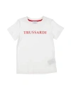 Trussardi Junior Babies'  Toddler Boy T-shirt White Size 6 Cotton