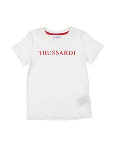 Trussardi Junior Babies'  Toddler Boy T-shirt White Size 6 Cotton