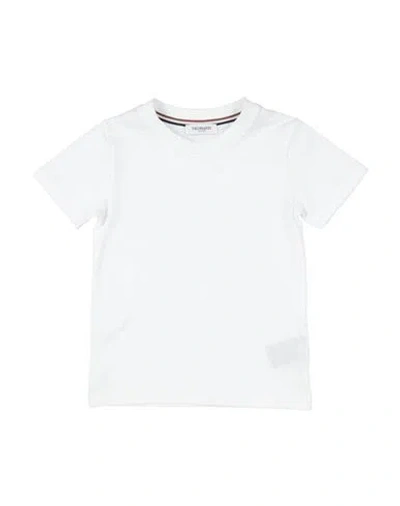 Trussardi Junior Babies'  Toddler Boy T-shirt White Size 5 Cotton, Polyester In Black