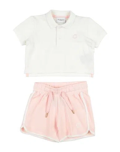 Trussardi Junior Babies'  Toddler Co-ord White Size 6 Cotton, Elastane