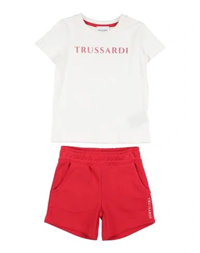 Trussardi Junior Babies'  Toddler Girl Co-ord White Size 6 Cotton, Lycra