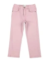 Shop Trussardi Junior Toddler Girl Jeans Pink Size 5 Cotton, Elastane