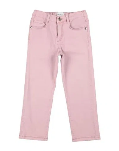 Trussardi Junior Babies'  Toddler Girl Jeans Pink Size 5 Cotton, Elastane