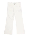 Trussardi Junior Toddler Girl Jeans White Size 6 Cotton, Elastane In White