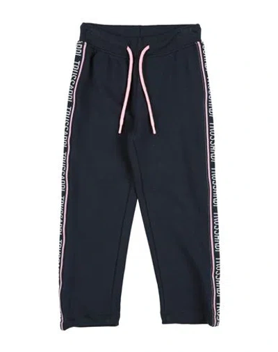 Trussardi Junior Babies'  Toddler Girl Pants Navy Size 6 Cotton, Polyester In Black