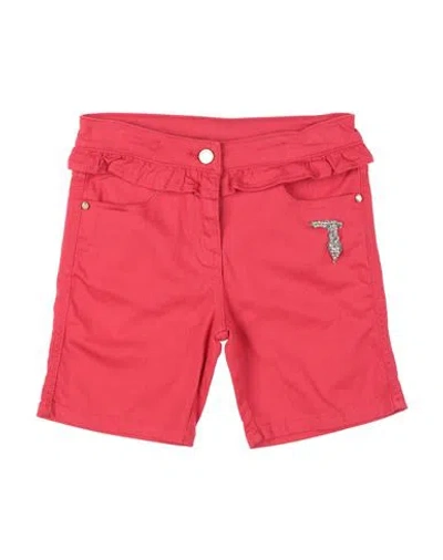 Trussardi Junior Babies'  Toddler Girl Shorts & Bermuda Shorts Red Size 4 Cotton, Elastane