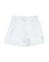 Trussardi Junior Toddler Girl Shorts & Bermuda Shorts White Size 5 Cotton, Elastane In White