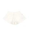 Trussardi Junior Toddler Girl Shorts & Bermuda Shorts White Size 6 Cotton, Elastane In White