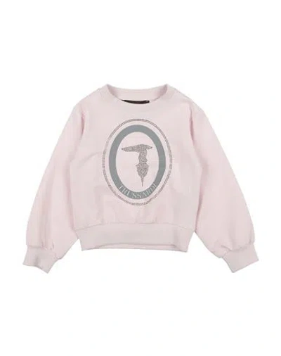 Trussardi Junior Toddler Girl Sweatshirt Light Pink Size 3 Cotton, Lycra In Pink