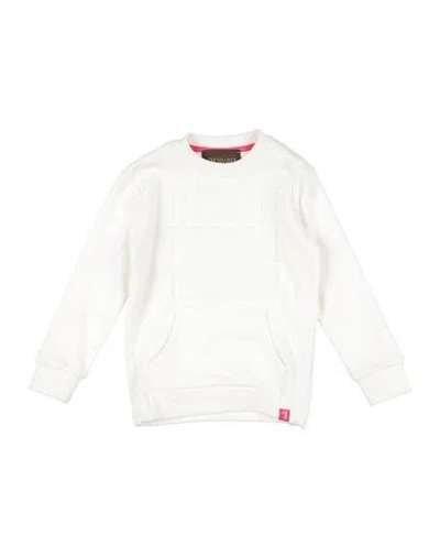 Trussardi Junior Babies'  Toddler Girl Sweatshirt Off White Size 5 Cotton