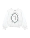 Trussardi Junior Toddler Girl Sweatshirt White Size 4 Cotton, Lycra In White