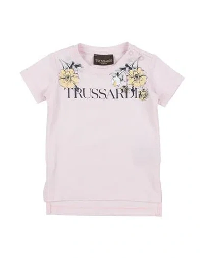 Trussardi Junior Babies'  Toddler Girl T-shirt Light Pink Size 6 Cotton, Lycra