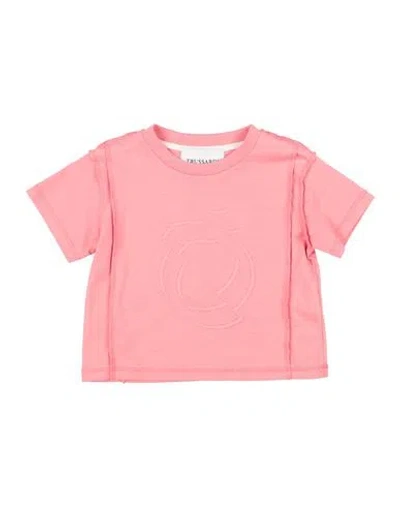 Trussardi Junior Babies'  Toddler Girl T-shirt Pink Size 6 Cotton