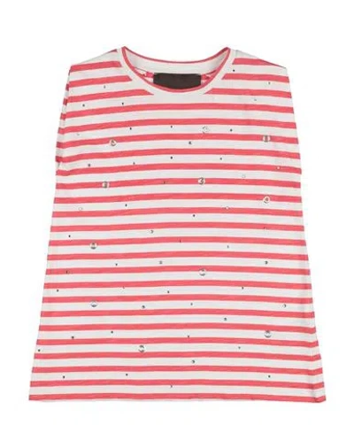Trussardi Junior Babies'  Toddler Girl T-shirt Red Size 6 Cotton