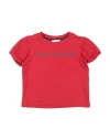 Trussardi Junior Babies'  Toddler Girl T-shirt Red Size 4 Cotton, Lycra
