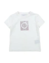 Trussardi Junior Toddler Girl T-shirt White Size 6 Cotton, Lycra In White
