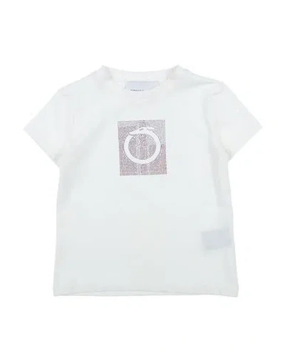 Trussardi Junior Babies'  Toddler Girl T-shirt White Size 6 Cotton, Lycra