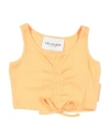 Trussardi Junior Toddler Girl Top Apricot Size 6 Cotton, Elastane In Orange