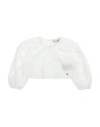Trussardi Junior Toddler Girl Top White Size 4 Cotton, Elastane In White
