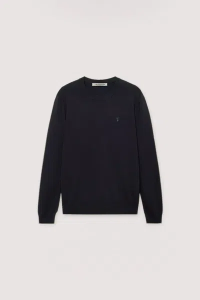 Trussardi Knit Man Blue Navy
