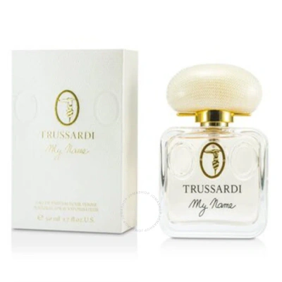 Trussardi Ladies My Name Edp Spray 1.7 oz (50 Ml) In White