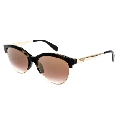 Trussardi Ladies' Sunglasses  Str019-091k  55 Mm Gbby2 In Brown